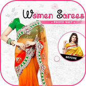 Woman Saree Photo Editor - Women Saree Photo Suit иконка