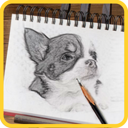 Note Pad, Sketch Book, Pen Drawing, Pencil Sketch icon