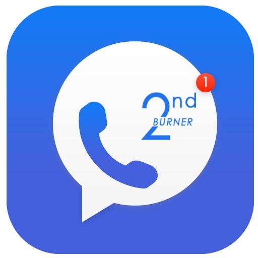 2ndBurner: Second Phone Number, Receive SMS Online أيقونة