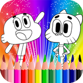 gom ball coloring game icon