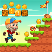 Super Grandpa Legend - Escape Jungle Run Adventure icon