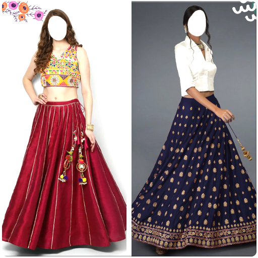 Women Long Skirts Photo Editor icon