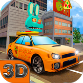 Pizza Delivery Driving Sim icon