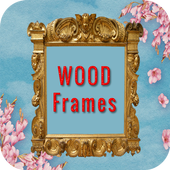 Wood wall photo Frames Collection Photo Editor icon