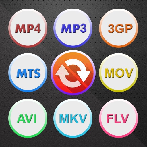 Video Convertor - MP3,MP4,3GP,MOV,AVI converter icon