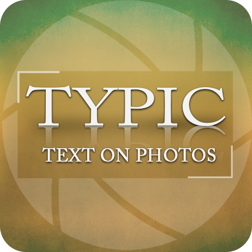Typic :- Text on Photos icon