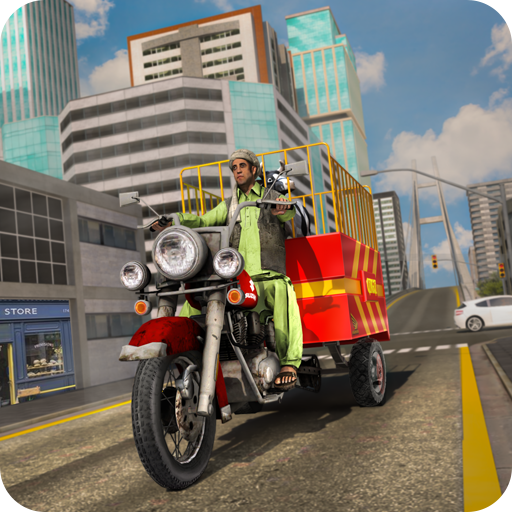 Tuk Tuk Auto Rickshaw Driver icon