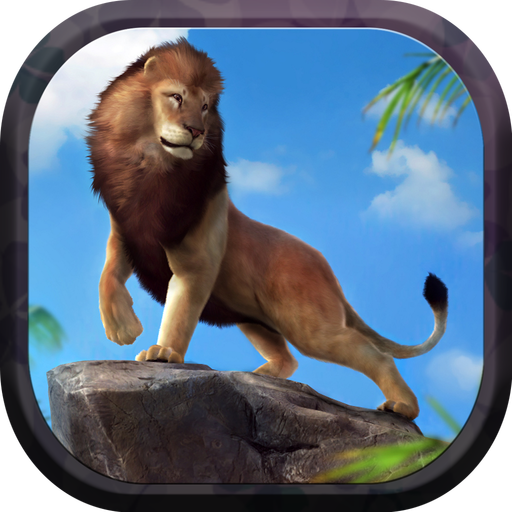 Angry &amp; Wild Lion Simulator icon
