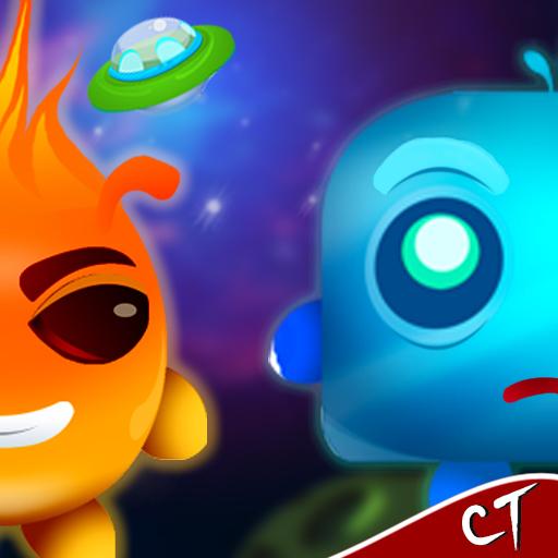 Alien Fight : ice alien vs fire alien war icon