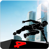 Vector Parkour Jump icon