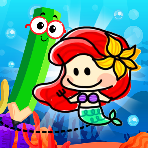 Mermaid Happy Draw icon