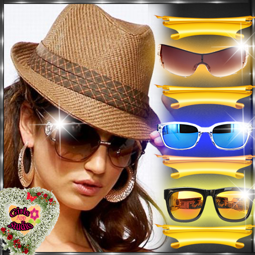 Girls Glasses Photo Editor icon
