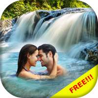 Waterfall Photo Frame on 9Apps