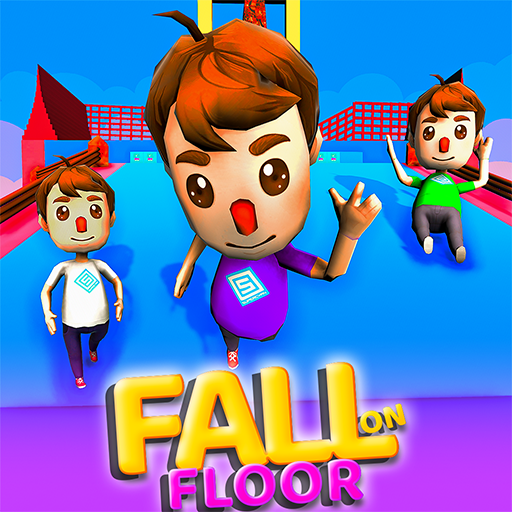 Flat Guys On The Floor: Fun Fall Race 3d Game 2020 icon