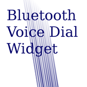 Bluetooth Voice Dial Widget icon