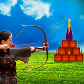 Bowmaster Bottle Shooting: Archery King icon