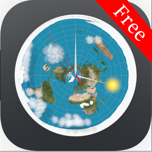 Flat Earth Clock (Free) icon