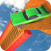 Skydiving Games: Mega Fly Car Jumping 2018 icon