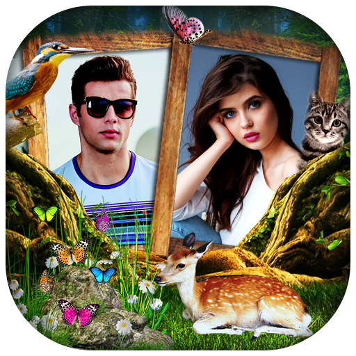 Jungle Dual Photo Frames icon