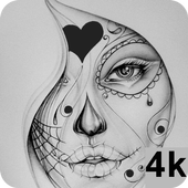 Drawing Wallpapers 4k icon