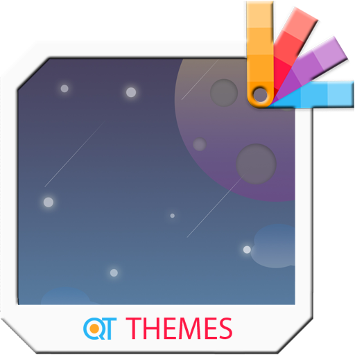 Moon Night Xperia Theme icon