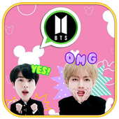 BTS Idol Stickers WA icon