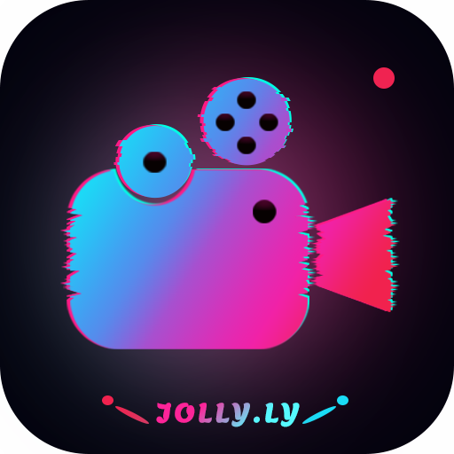 Jolly.ly – Video Status Maker &amp; Video Editor icon