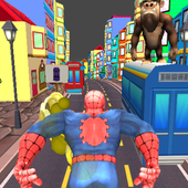 Subway Spider Superhero Infinity WAR icon