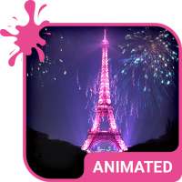 Love Paris Animated Keyboard  