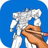 How to Draw Transformers icon