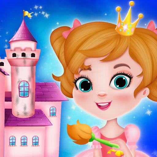 Princess Doll House Cleanup &amp; Decoration Games icon