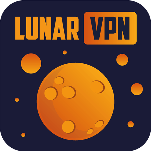 Lunar VPN free: unlimited proxy, secure connection icon