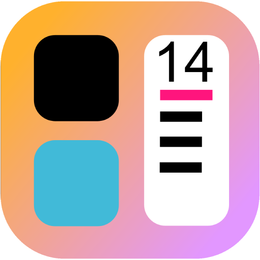 iOS 14 inspired KWGT icon