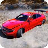 Mountain Hill Climb: Superhero Car Stunt Racing icon