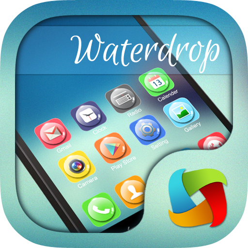 Water Drop Mega Launcher Theme icon