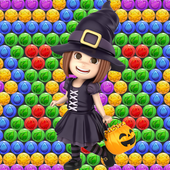 Funny Witch Pop Bubble Adventure icon