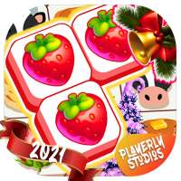 Tile Match 3 Mania Puzzle - Fruit Candy And Jules!