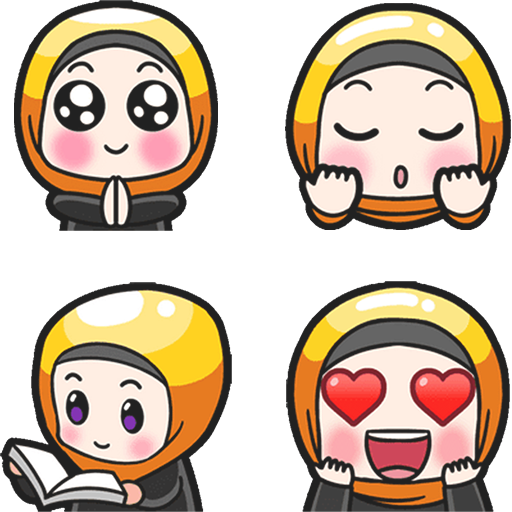 Stiker WA Lucu Islam Muslim Imut untuk Whatsapp icon
