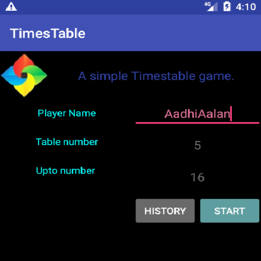 Times Table game for kids icon
