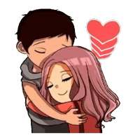 Animated Amoor Stickers GIF love for WhatsAPP