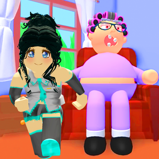 Crazy Grandma house Cookie Mod icon