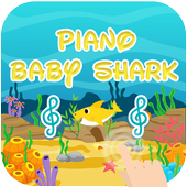 Piano Baby Shark icon