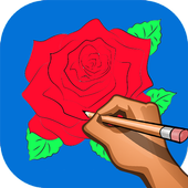 How to Draw Flowers icon