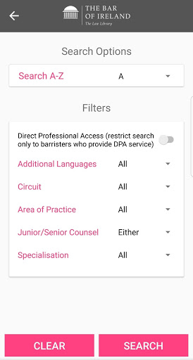 Find A Barrister screenshot 2