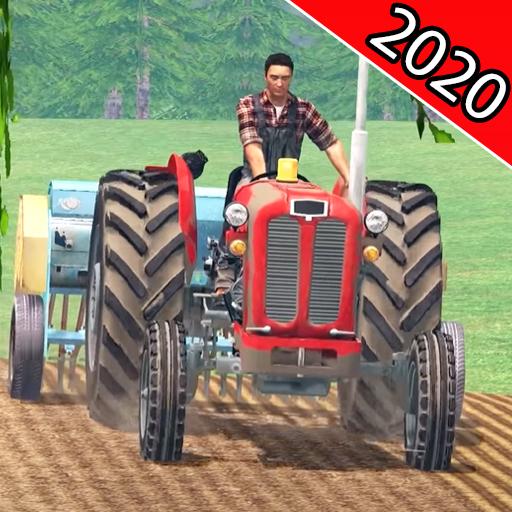 Новый Современный Трактор Farming Simulator 2020 иконка