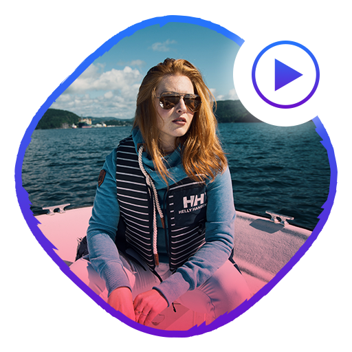 Female Video Status icon