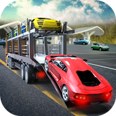 City Car Transport Cargo Truck icon