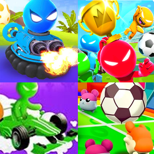 Sticky Party : 1 2 3 4 Players Fun games icon