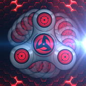 sharingan fidget spinner icon