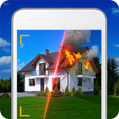 ikon Photo Effects Damage House